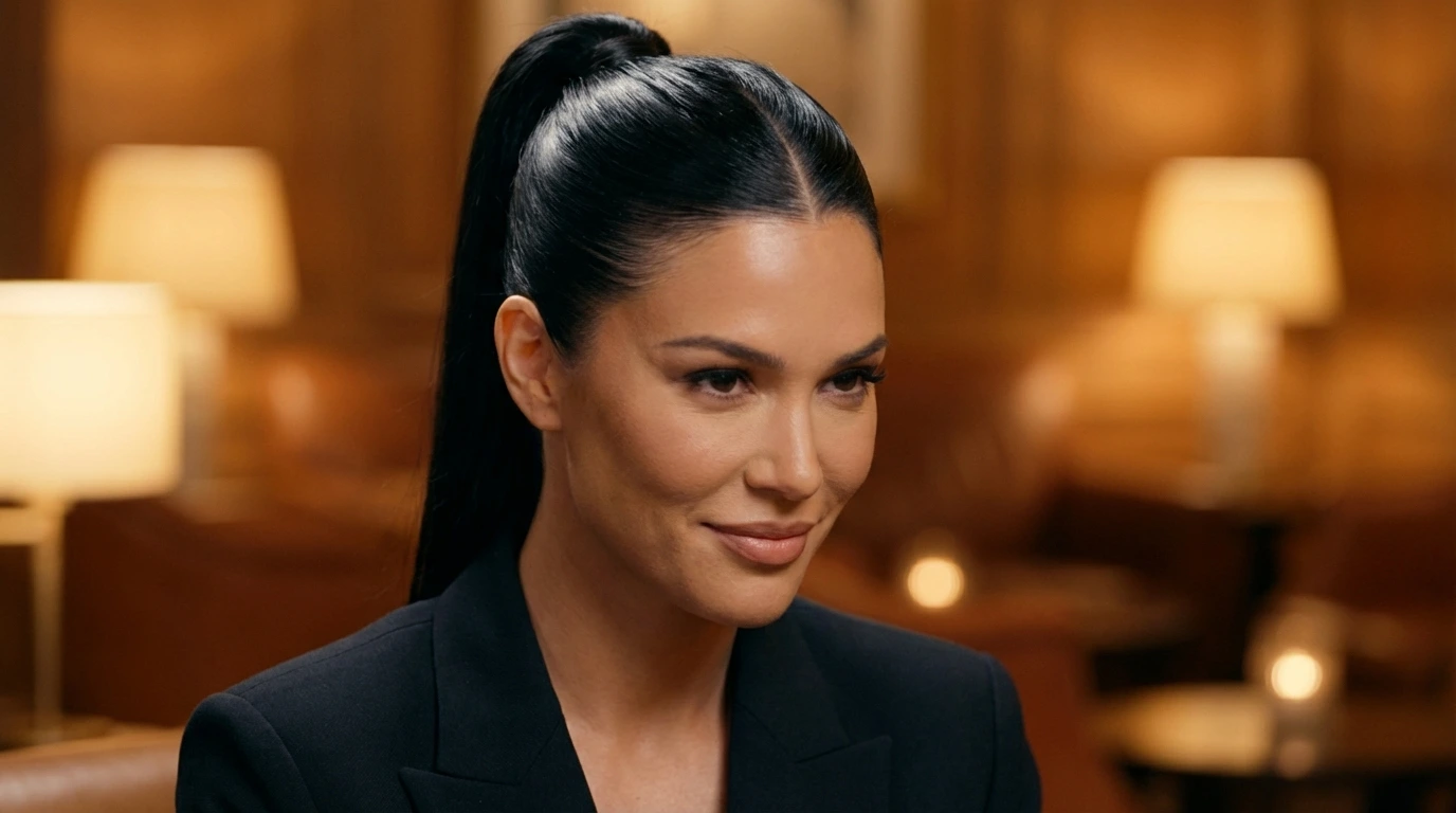 1. Sleek High Ponytail