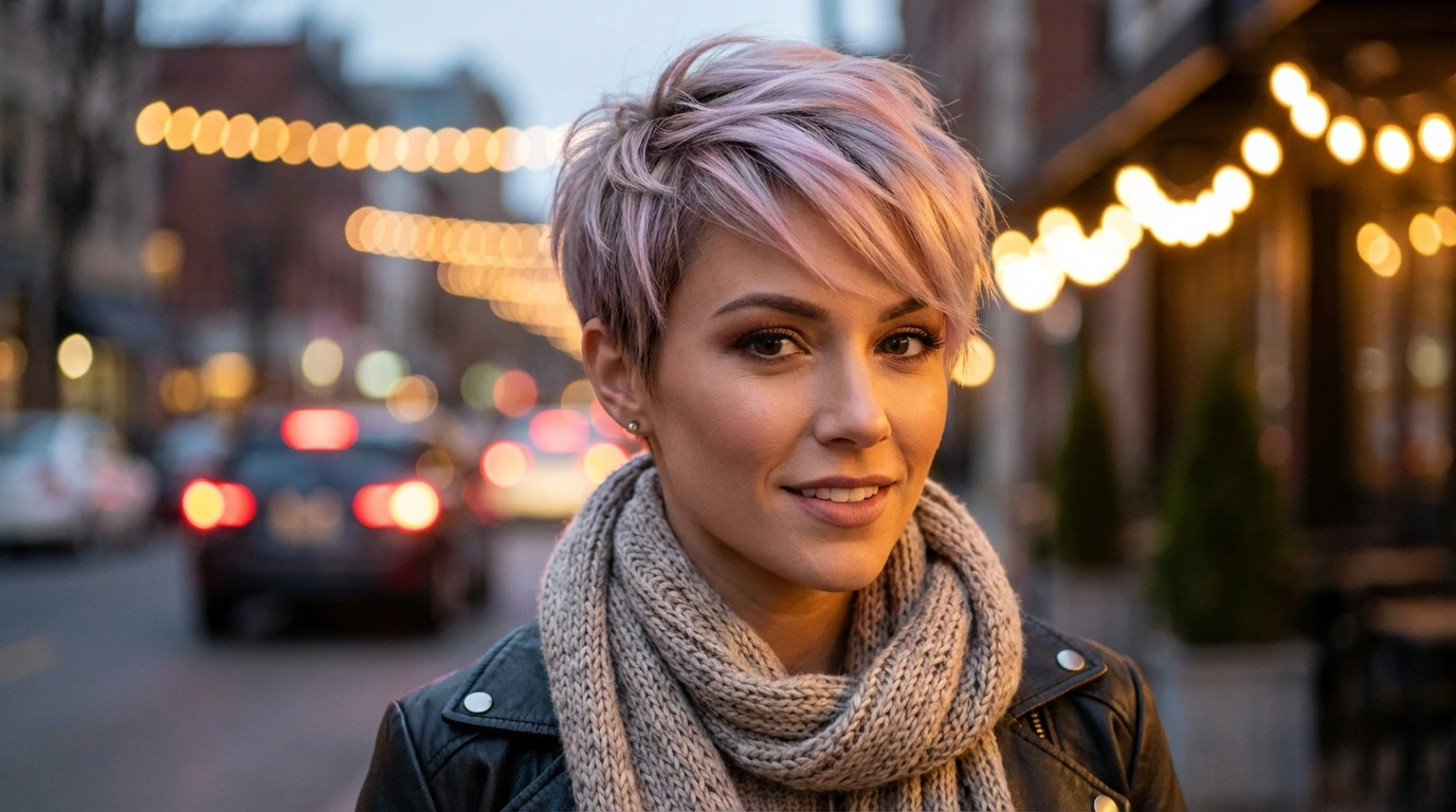 10. Textured Pixie Cut