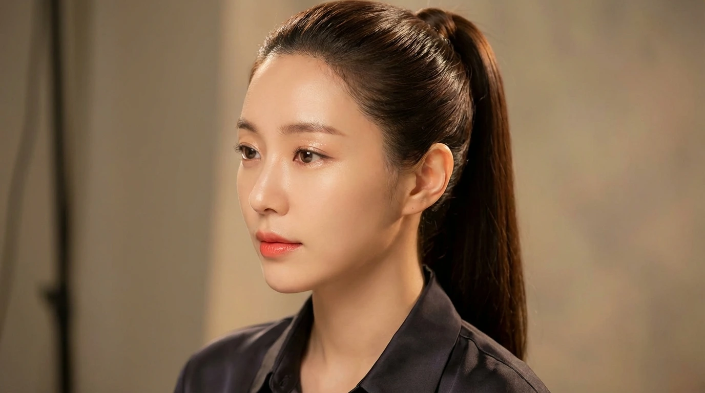 1. Sleek High Ponytail