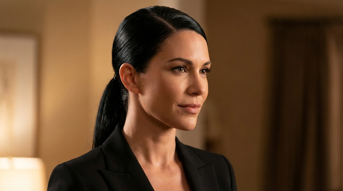 5. Sleek Ponytail