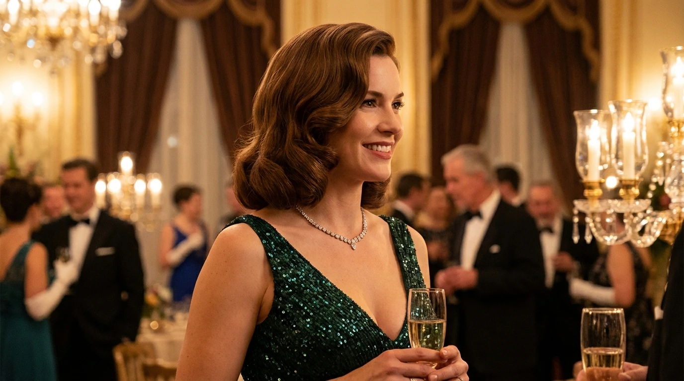 6. Vintage Hollywood Curls