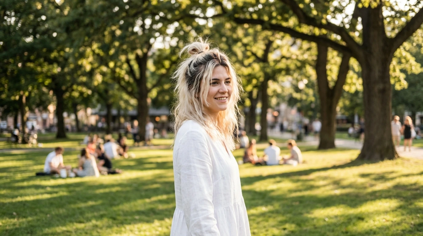 7. Messy Top Knot