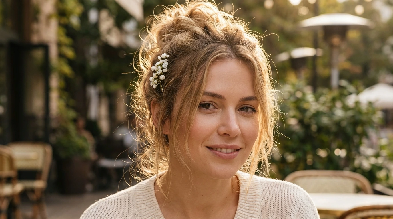 6. Messy Bun