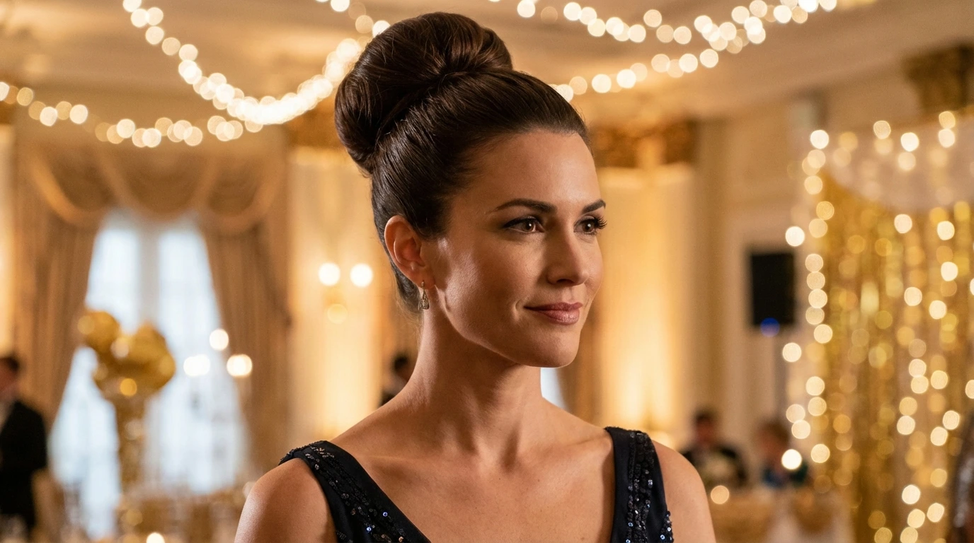 2. Chic High Bun