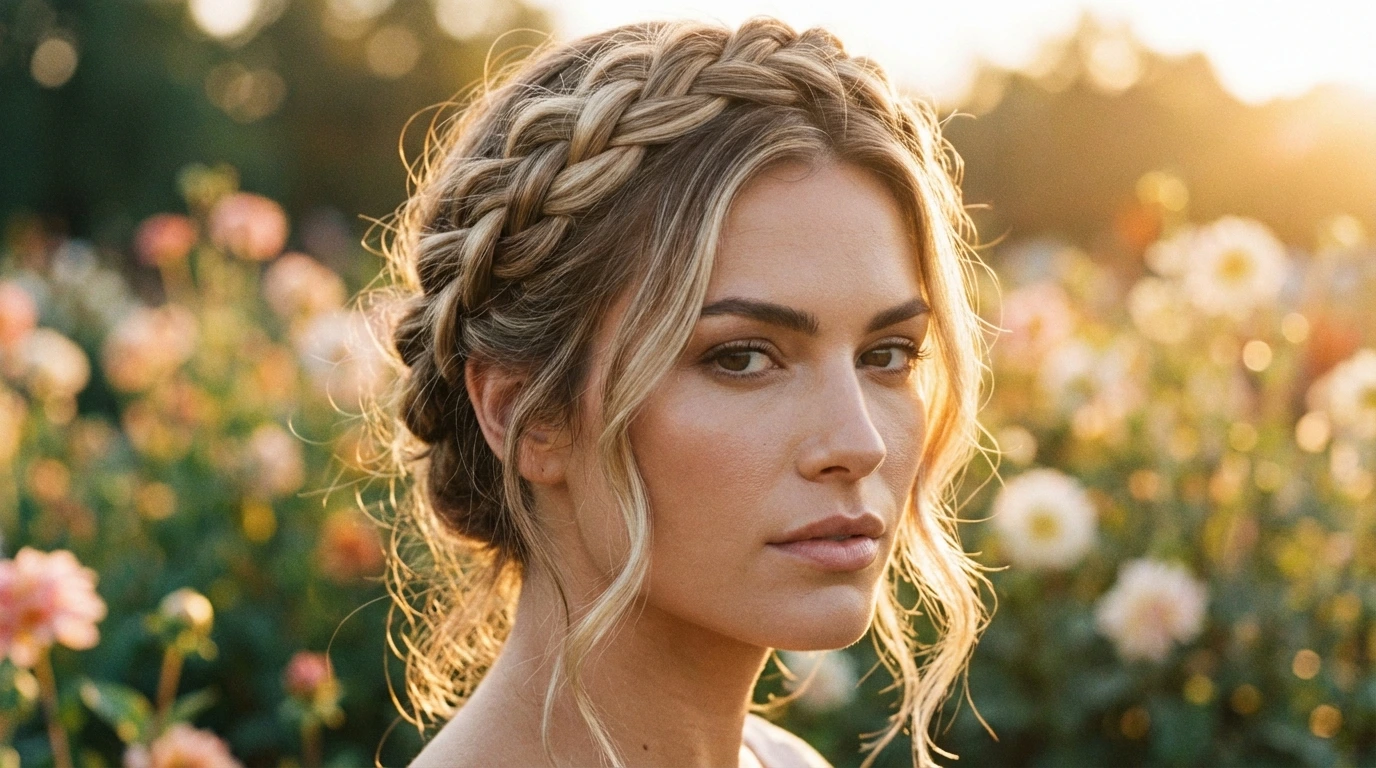 3. Braided Crown