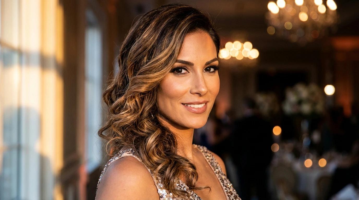 4. Elegant Side Swept Curls