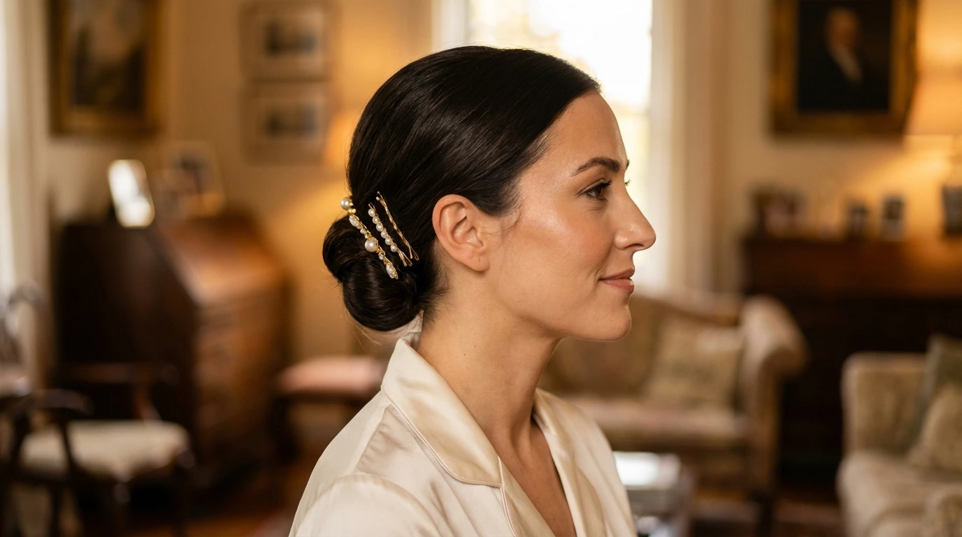 12. Low Chignon