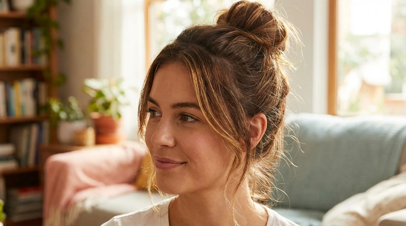 5. Messy Bun