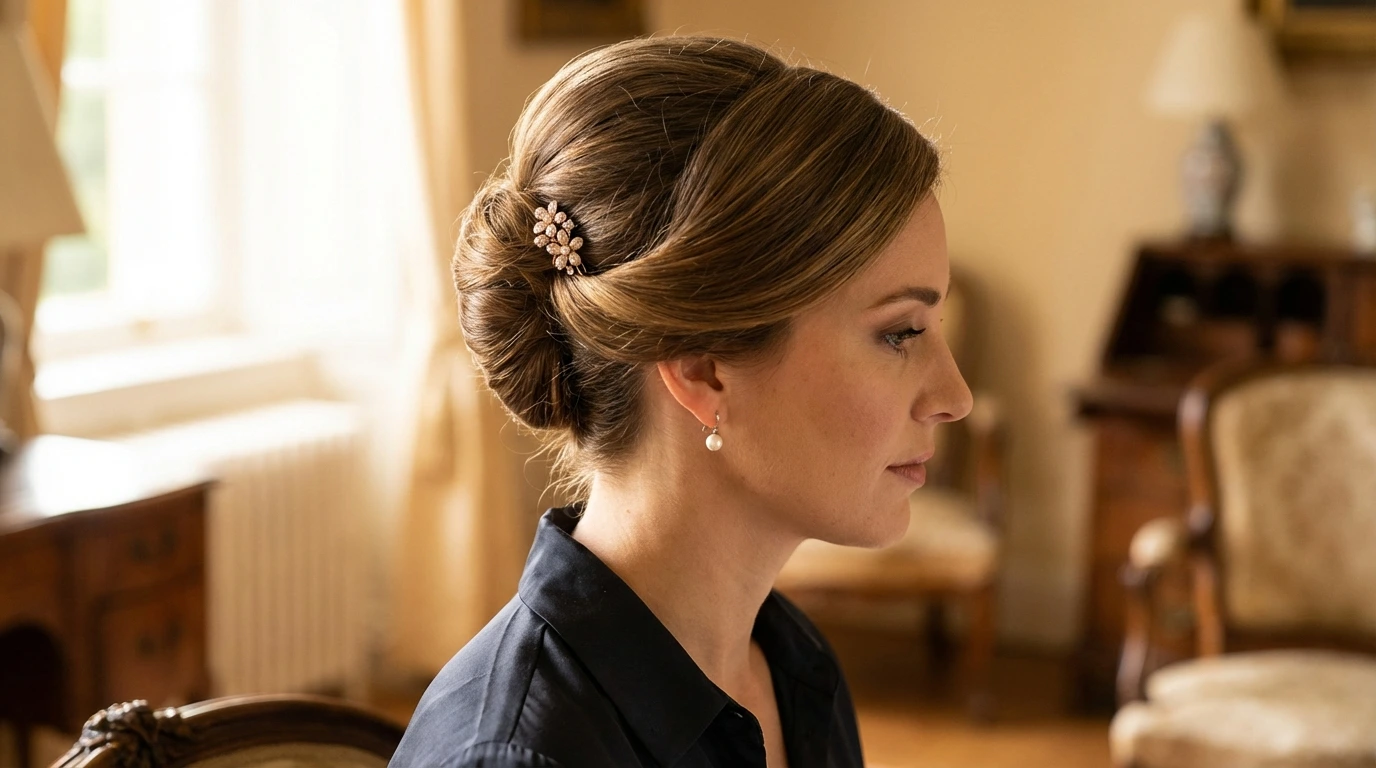 9. Classic French Twist