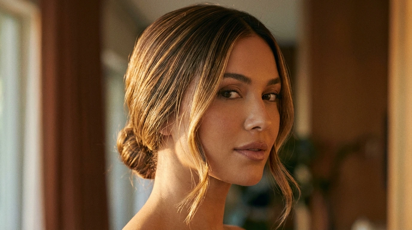 1. Simple Low Bun