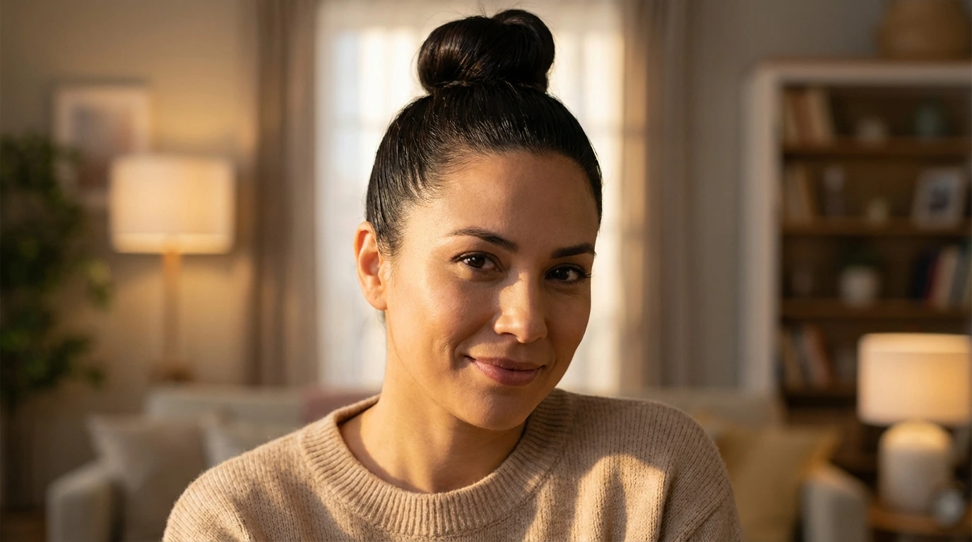 11. Simple Top Knot