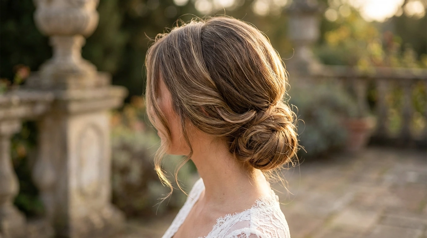 12. Soft Chignon