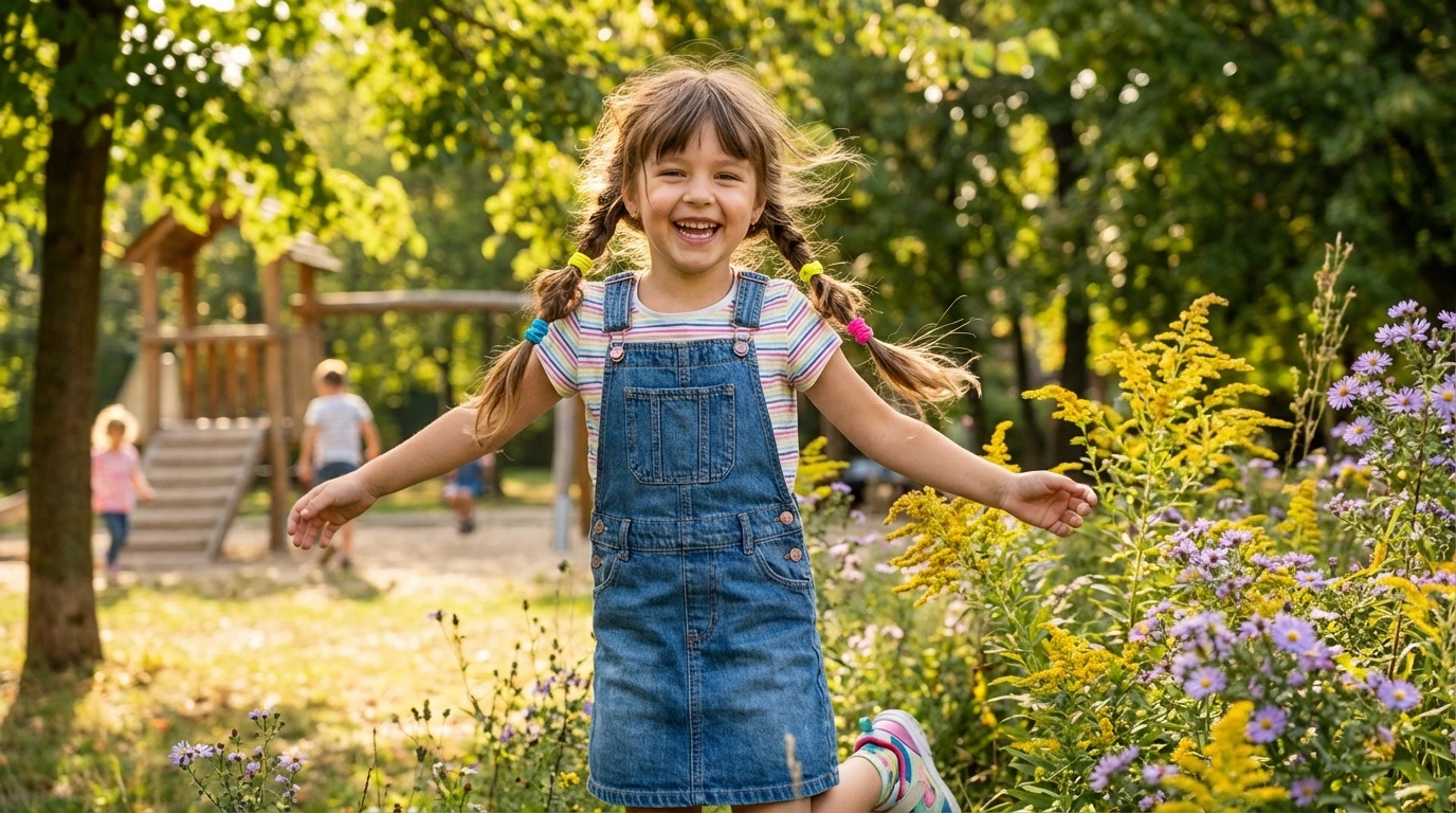 2. Playful Braided Pigtails