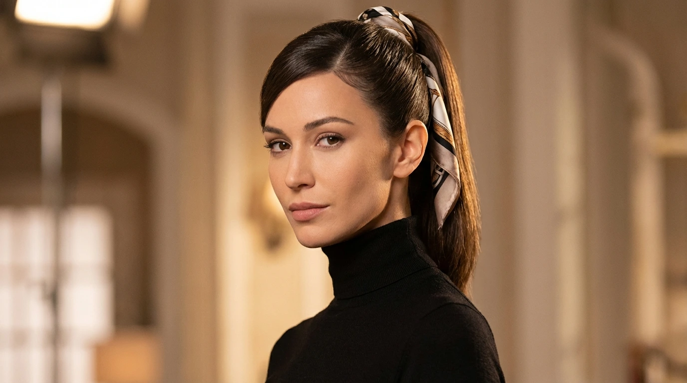 3. Chic High Ponytail