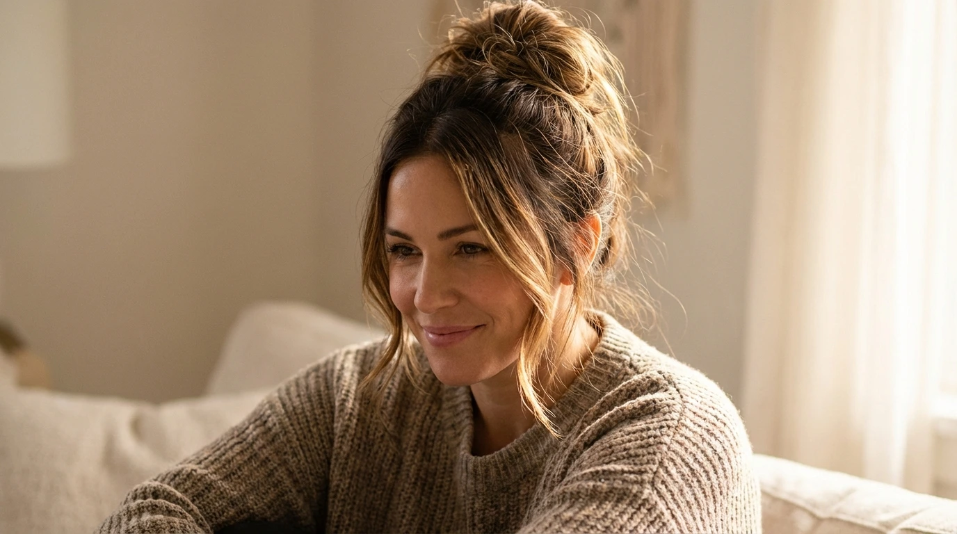 5. Messy Bun