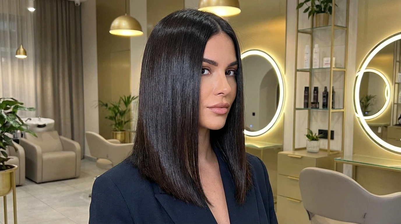 10. Straight and Sleek