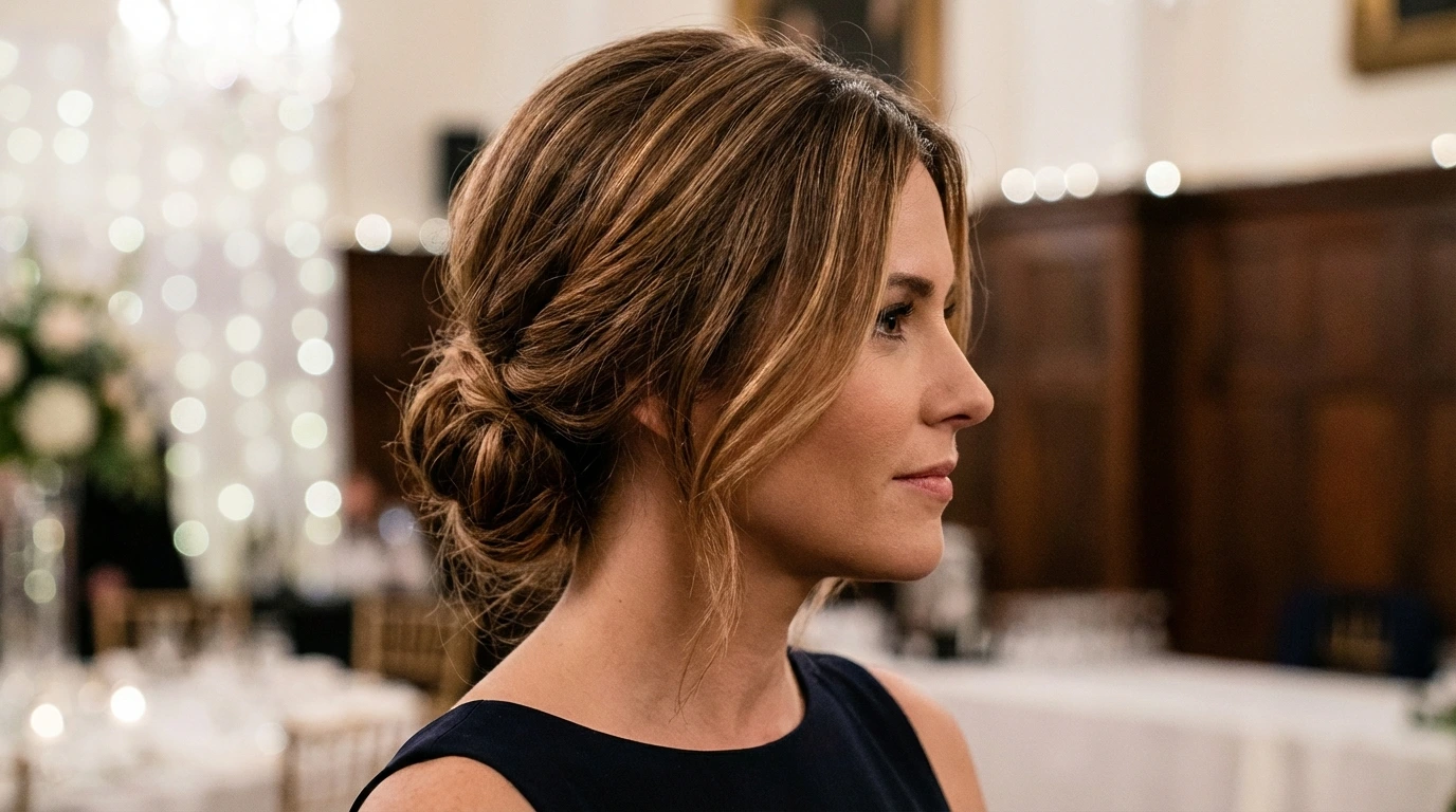 10. Low Chignon