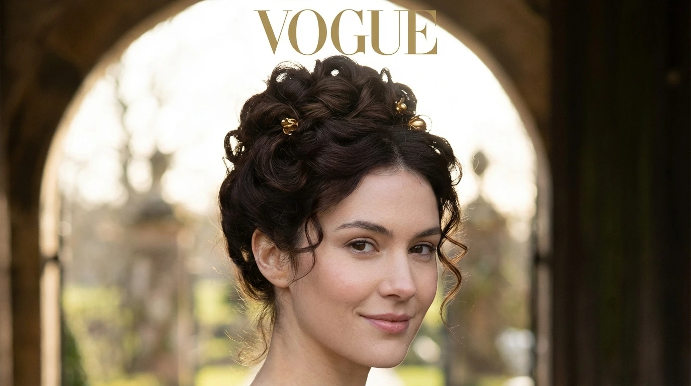 12. Curly Updo
