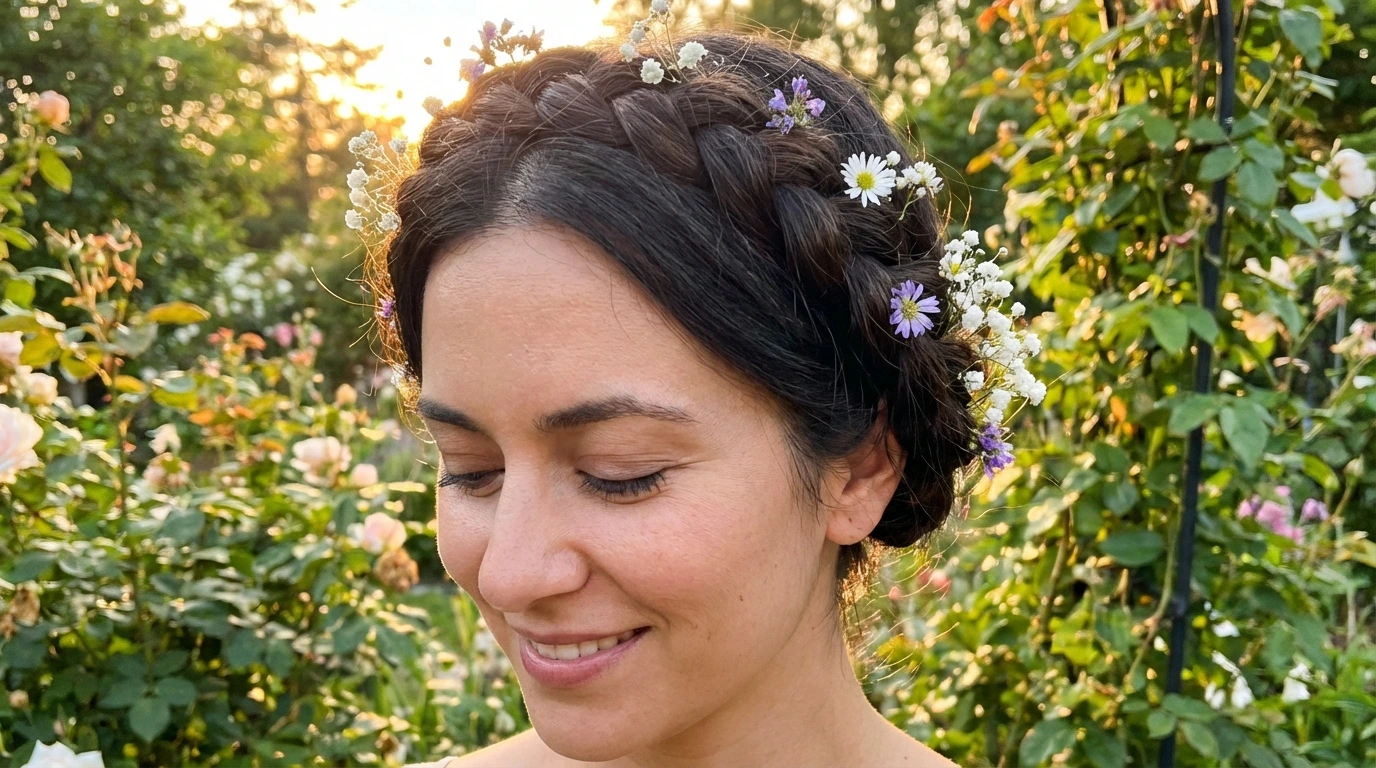 6. Braided Crown