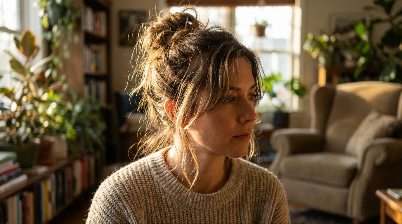 2. Messy Bun