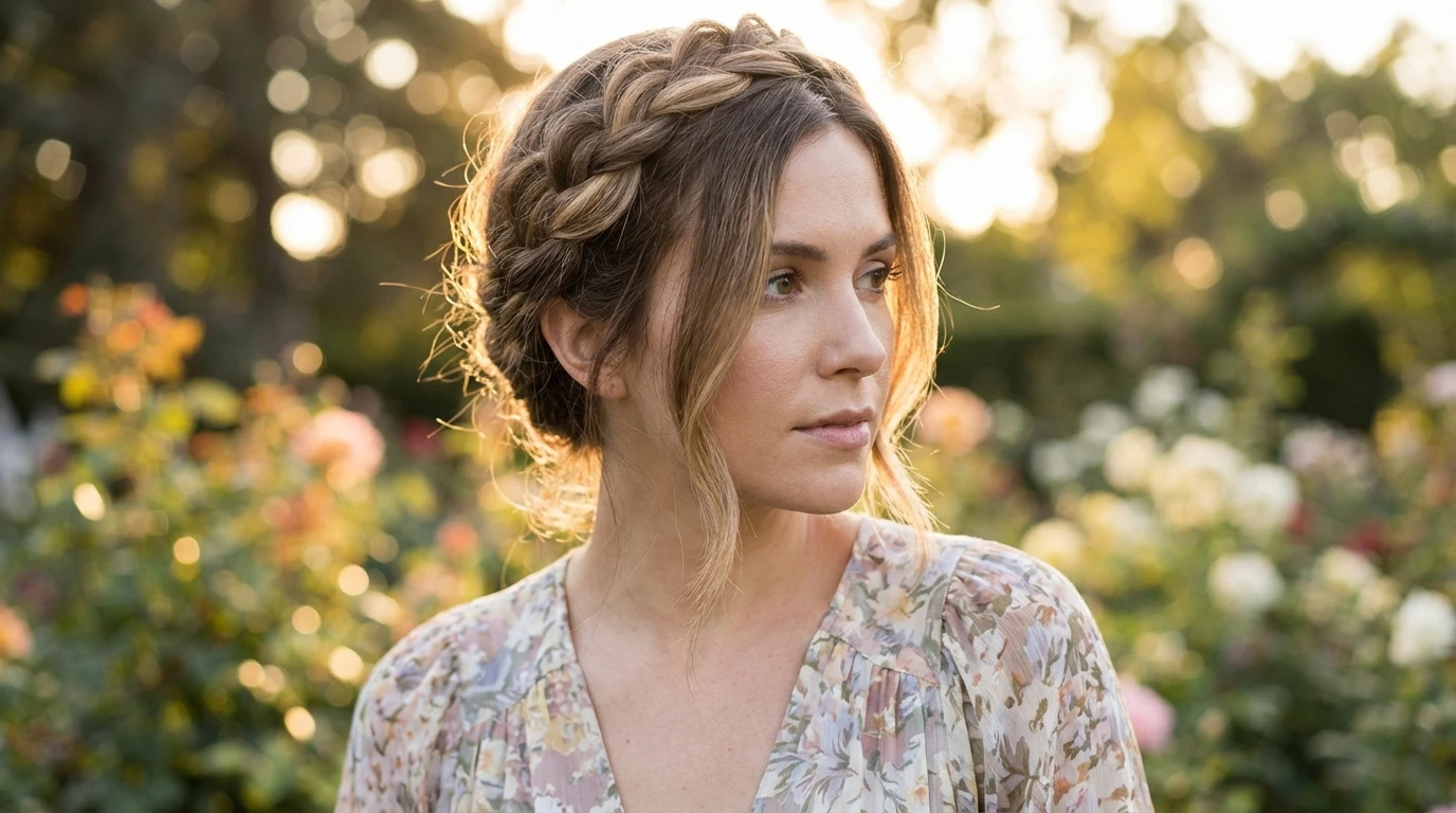 3. Braided Crown