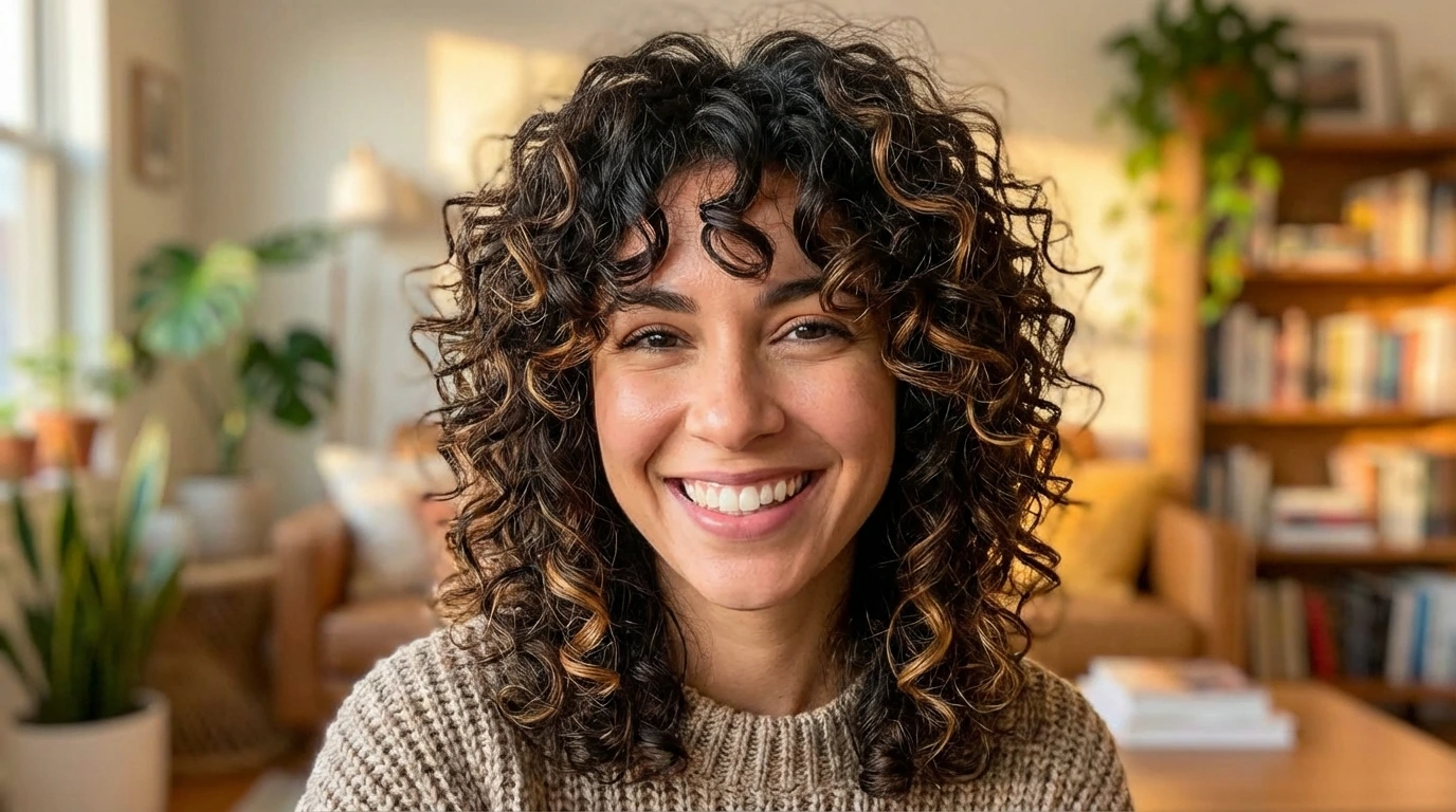9. Curly Shag