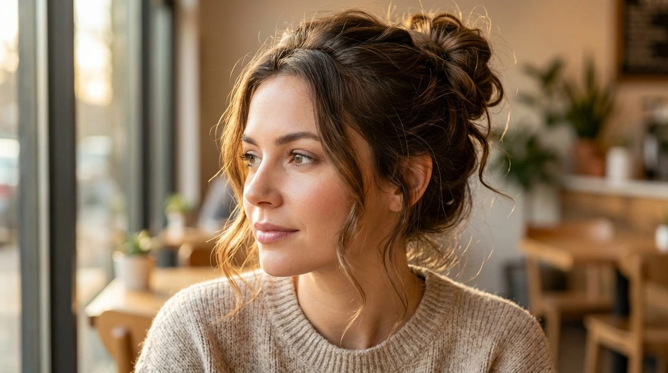 3. Messy Bun