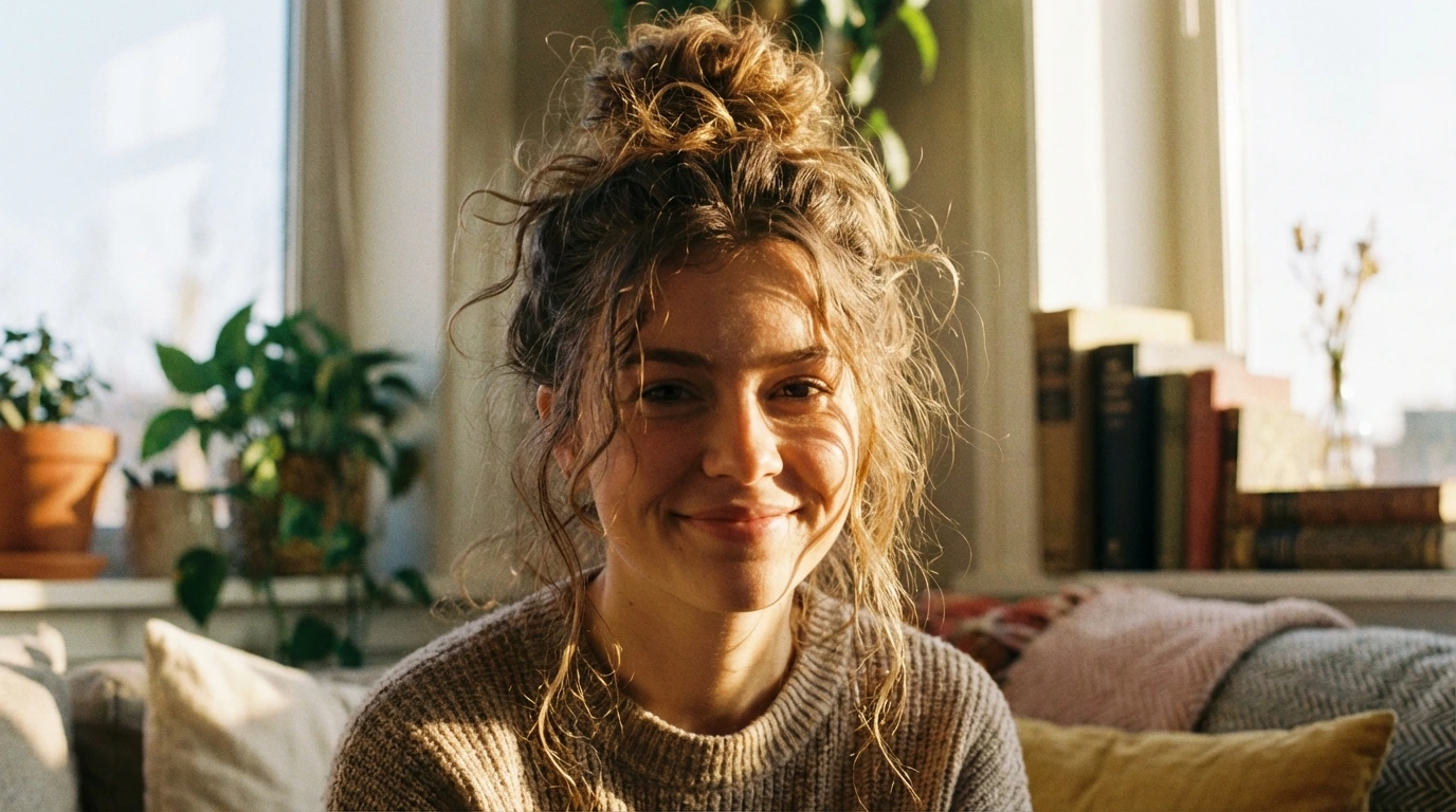 3. Messy Bun