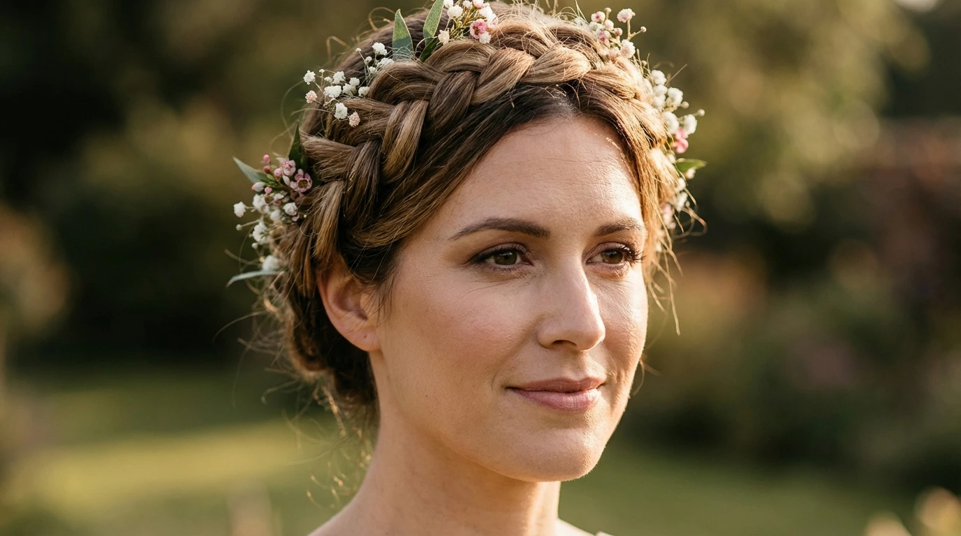 4. Braided Crown