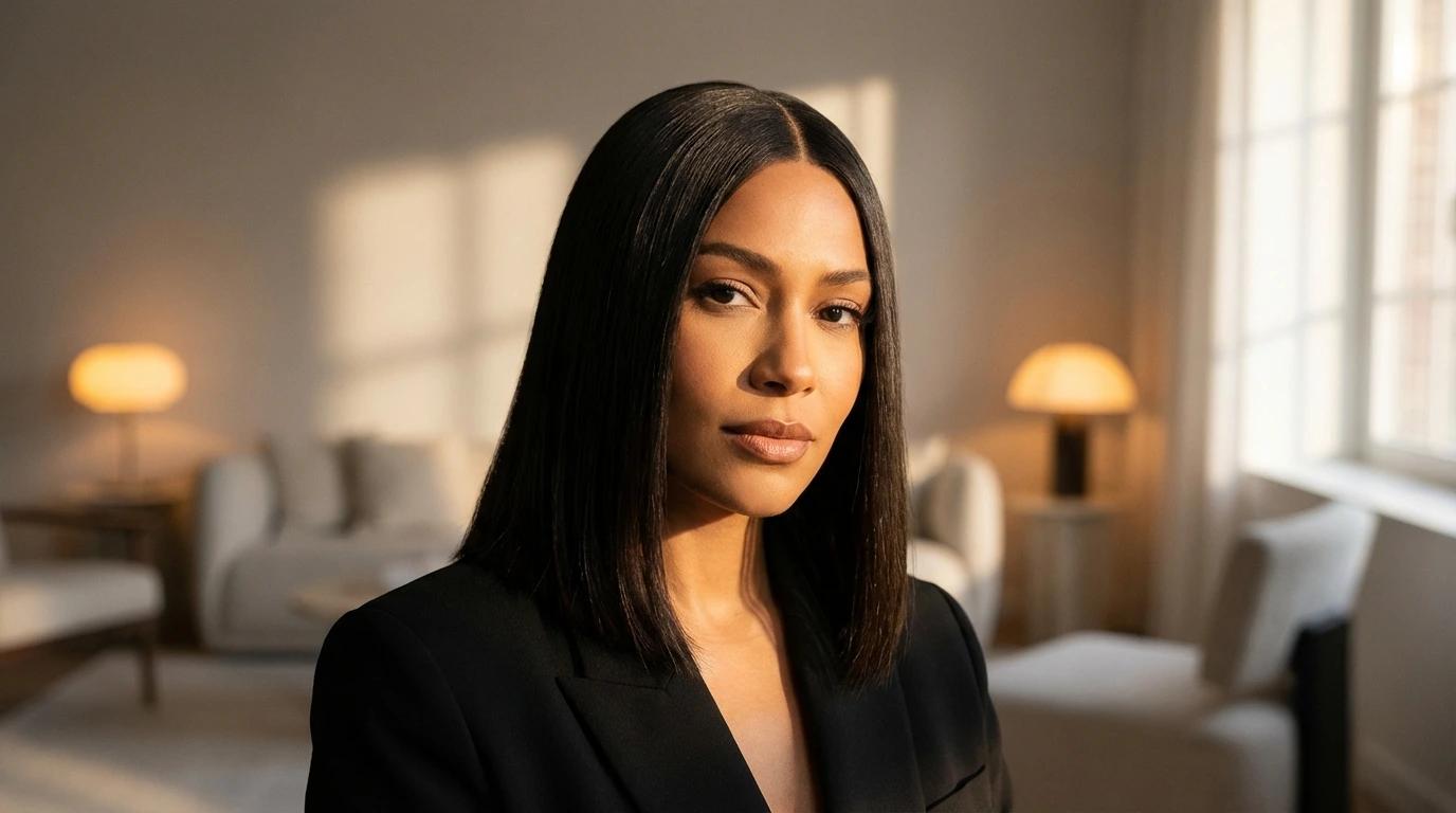 10. Polished Straight Hair
