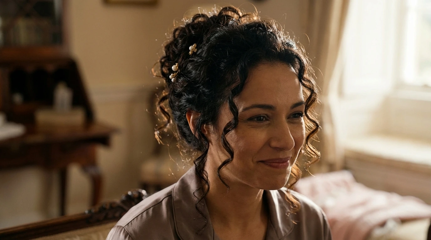 12. Curly Updo