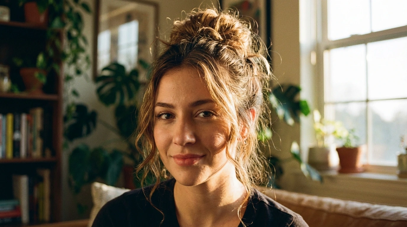 5. Messy Bun