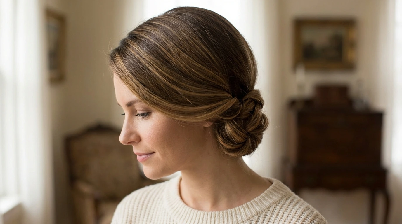 11. Low Chignon