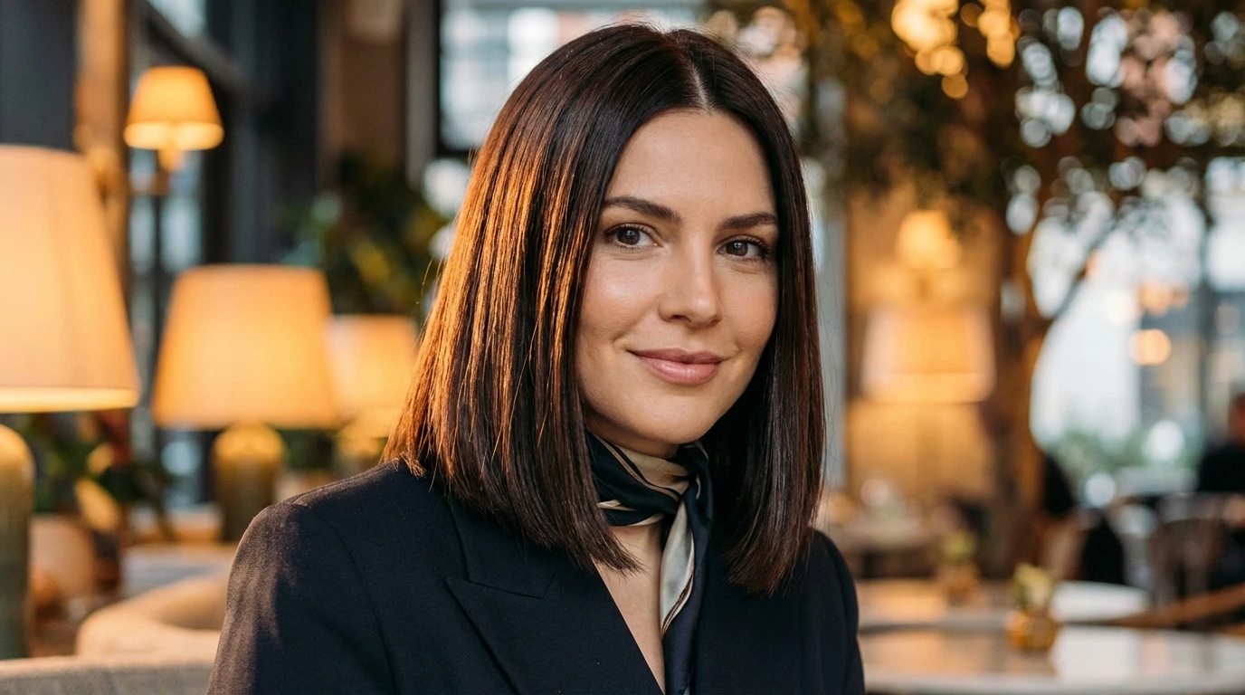 6. Sleek Bob