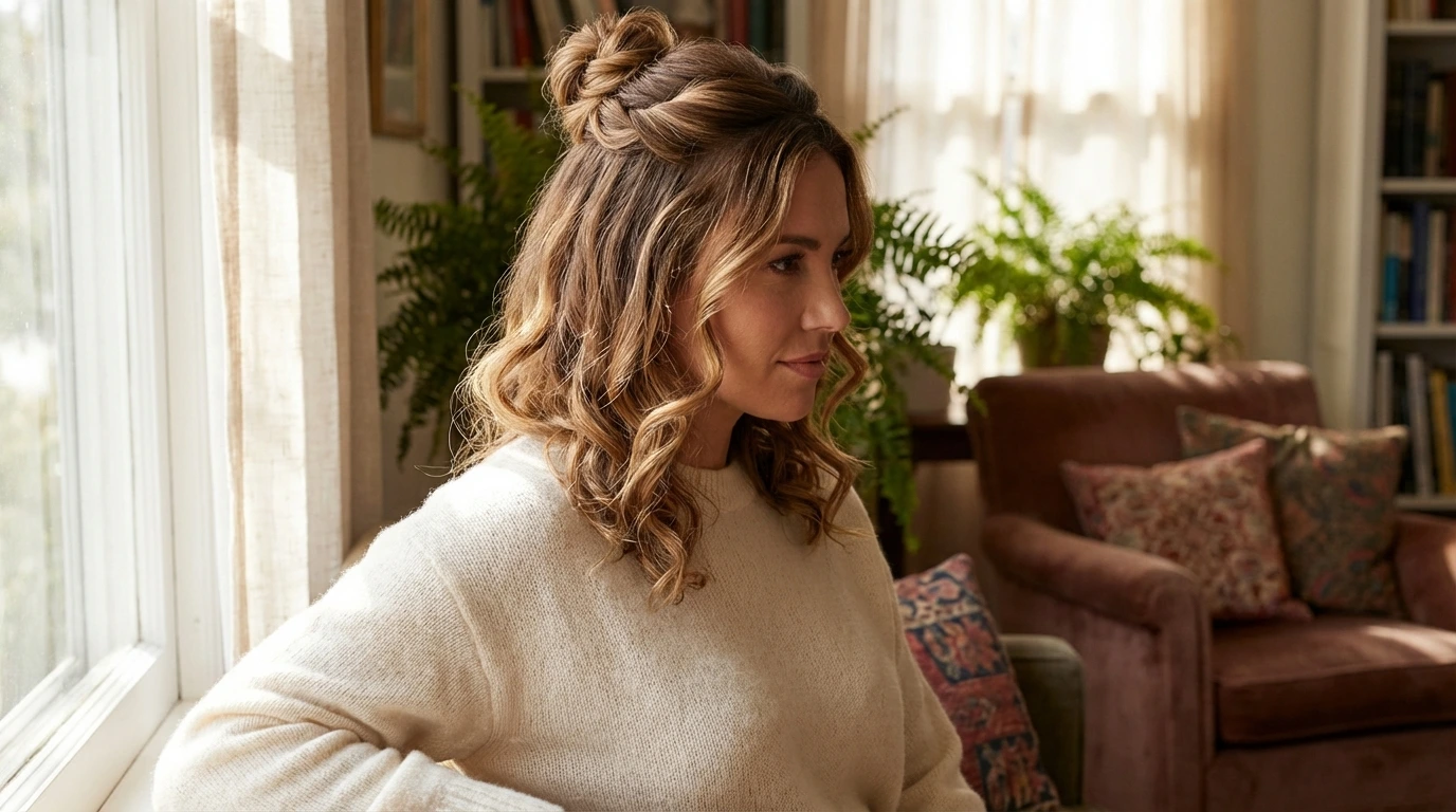 3. Half-Up Half-Down