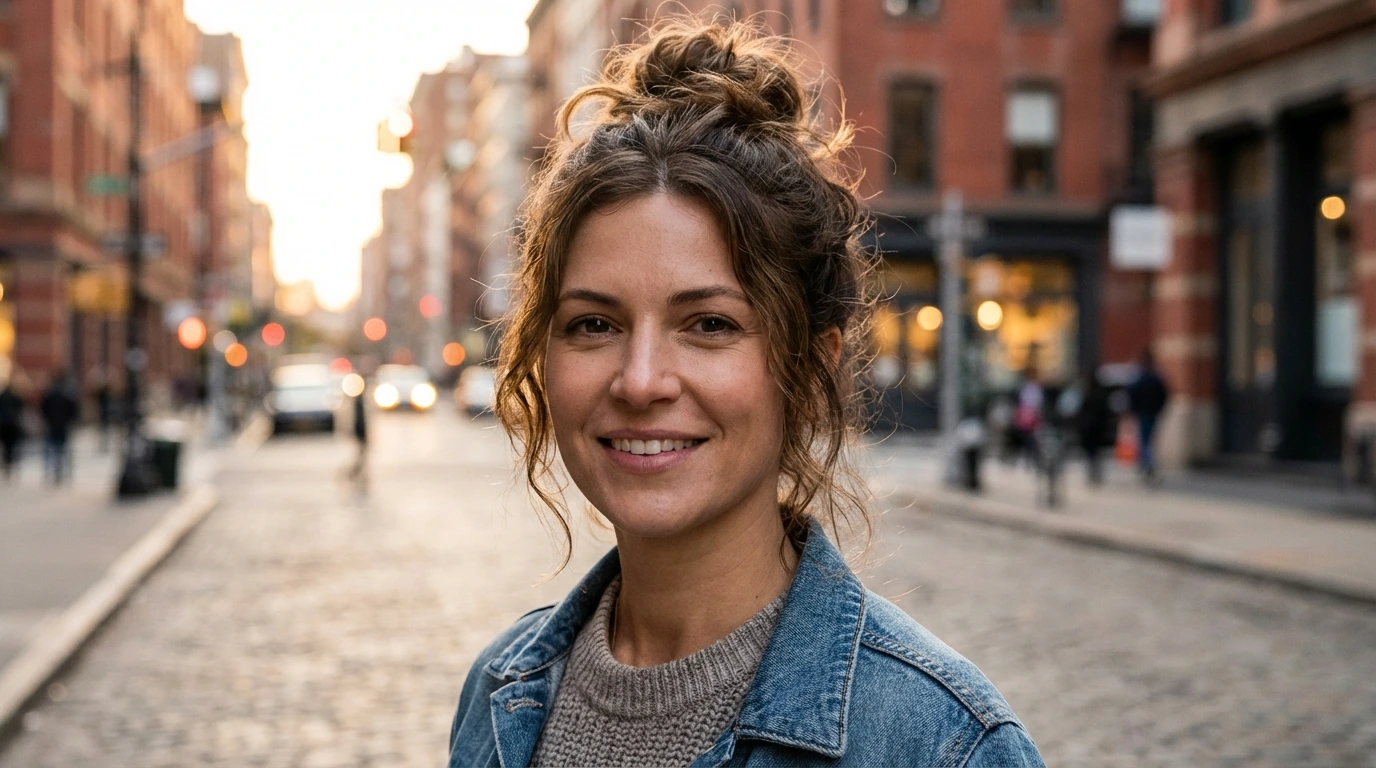3. Messy Bun