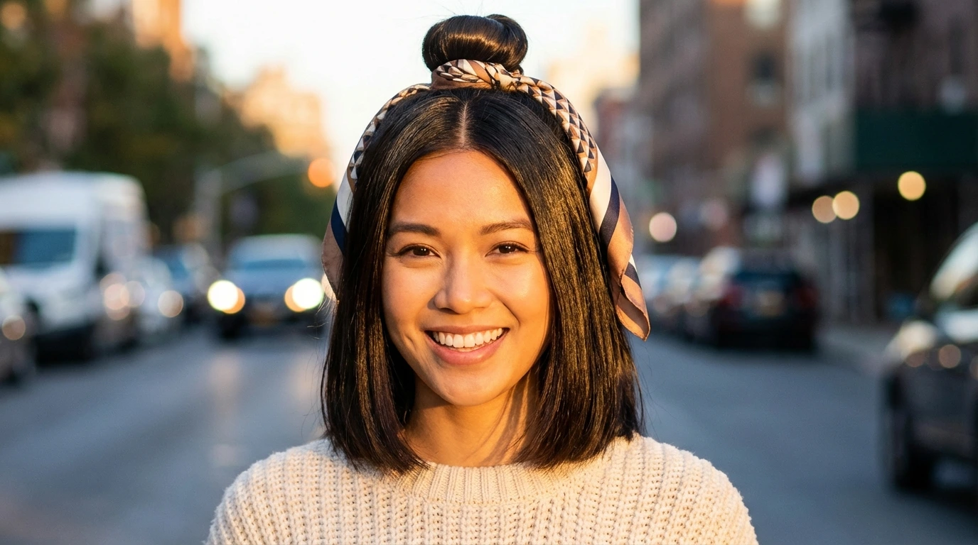 7. Simple Top Knot