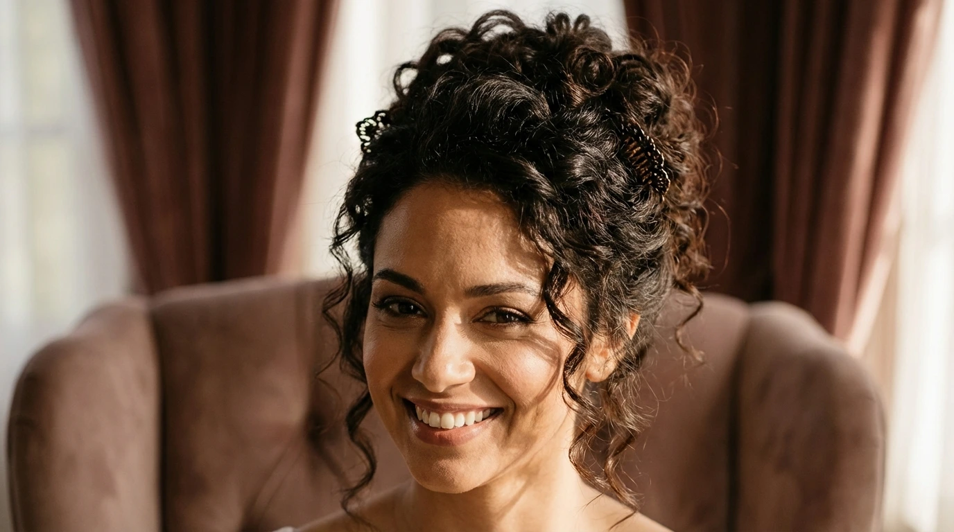 1380 11 curly updo 11. Curly Updo