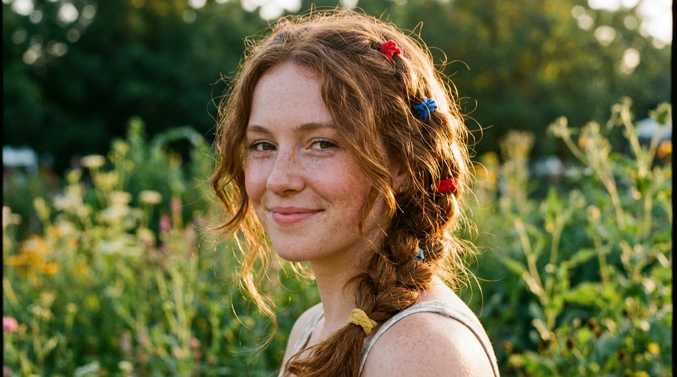 3. Simple Side Braid