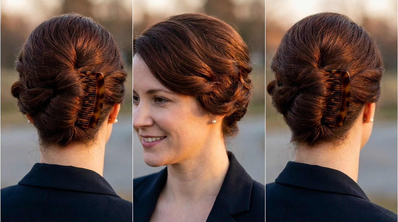 1383 6 classic french twist 6. Classic French Twist