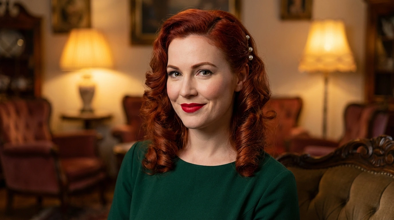 1384 14 simple pin up curls 14. Simple Pin-Up Curls
