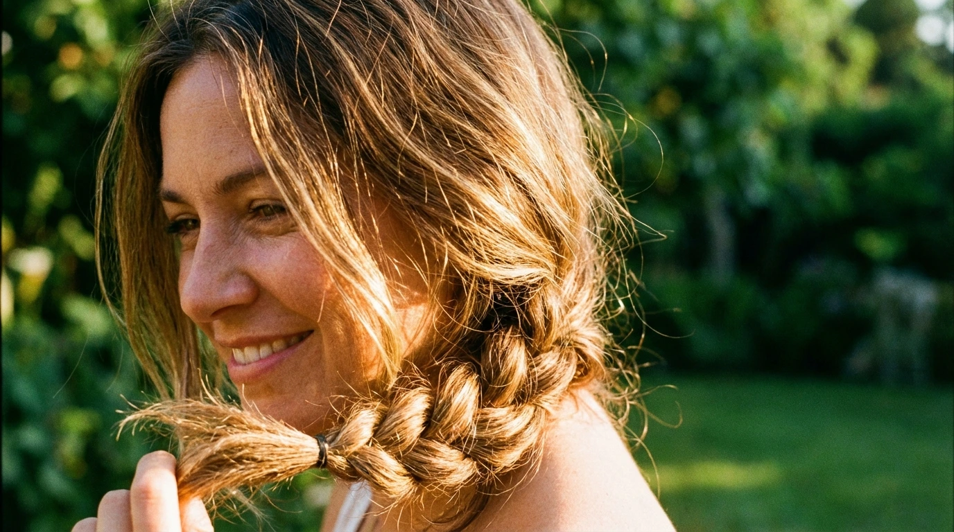 1387 6 side braid 6. Side Braid