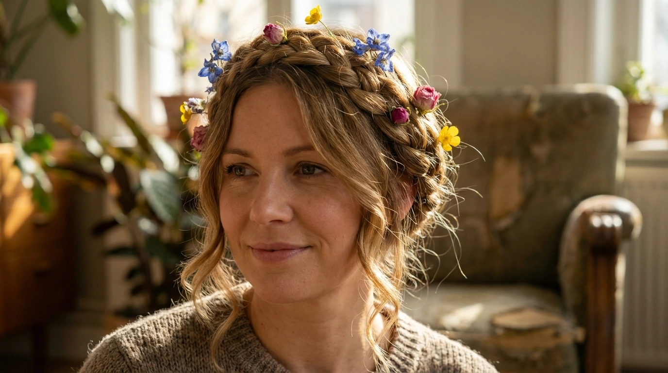 6. Braided Crown