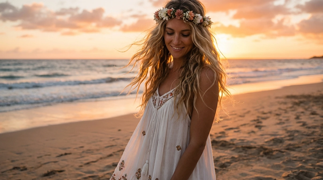Boho Beach Waves