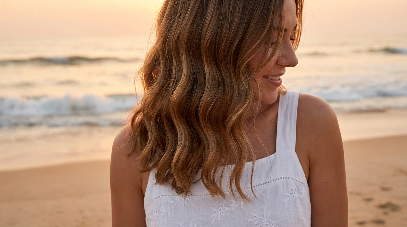 Defined Beach Waves