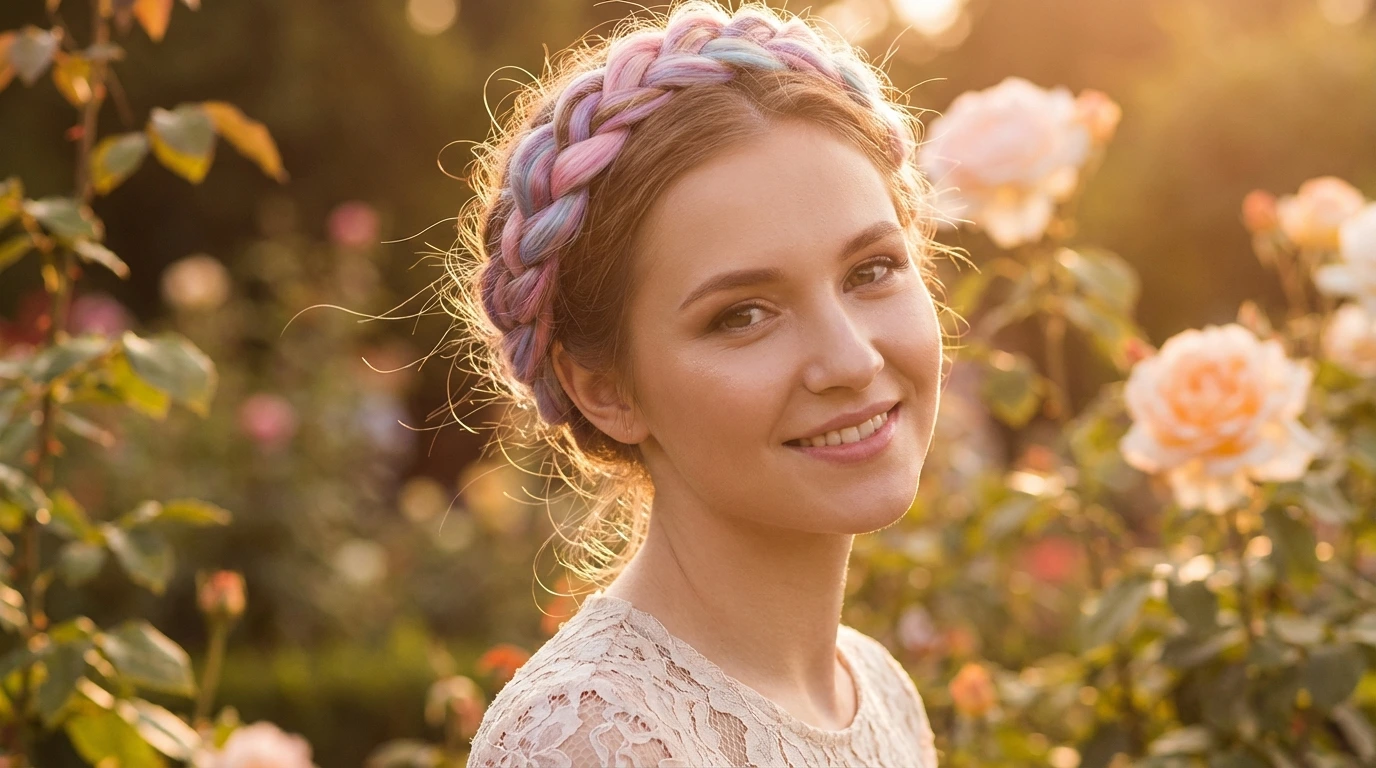 1411 5 braided crown 5. Braided Crown