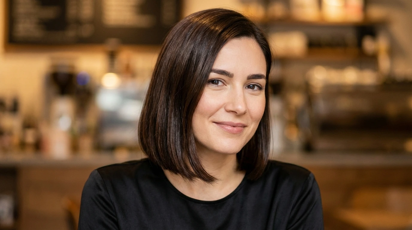 1414 9 sleek straight short hair 9. Sleek Straight Short Hair