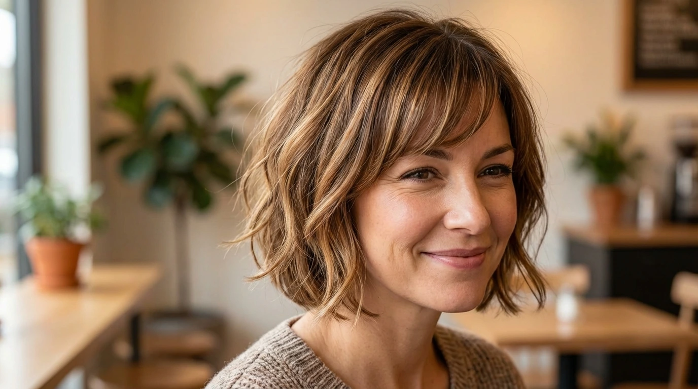 11. Side-Swept Bangs