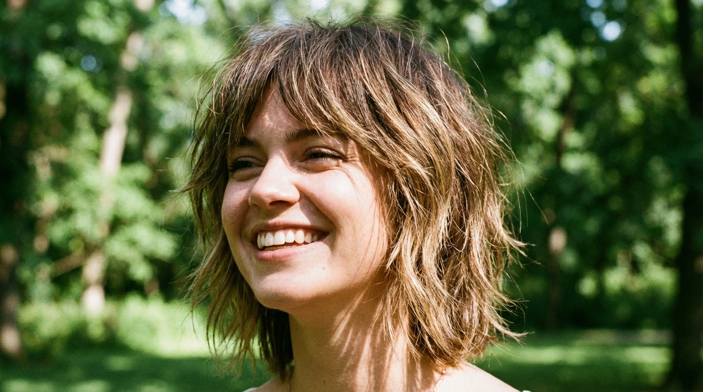 4. Shaggy Bob