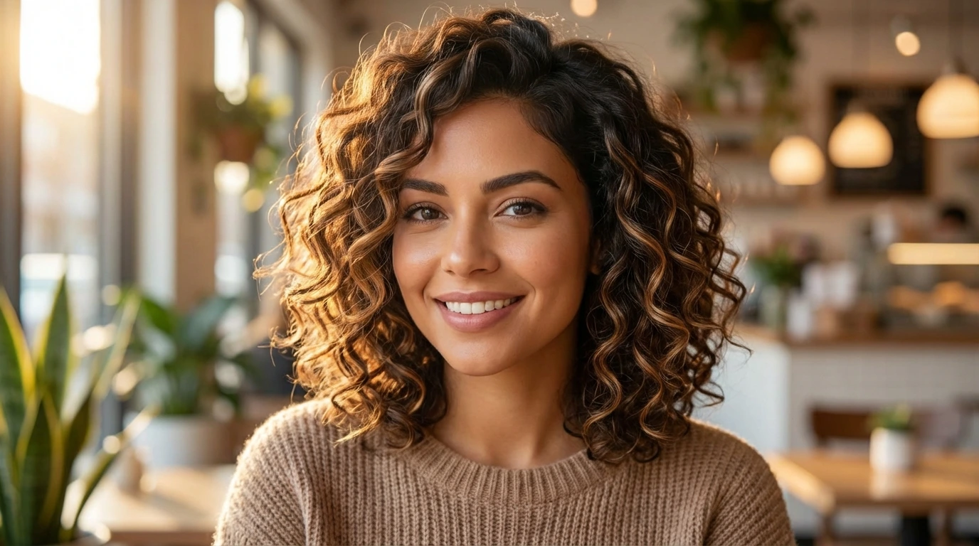 7. Curly Bob